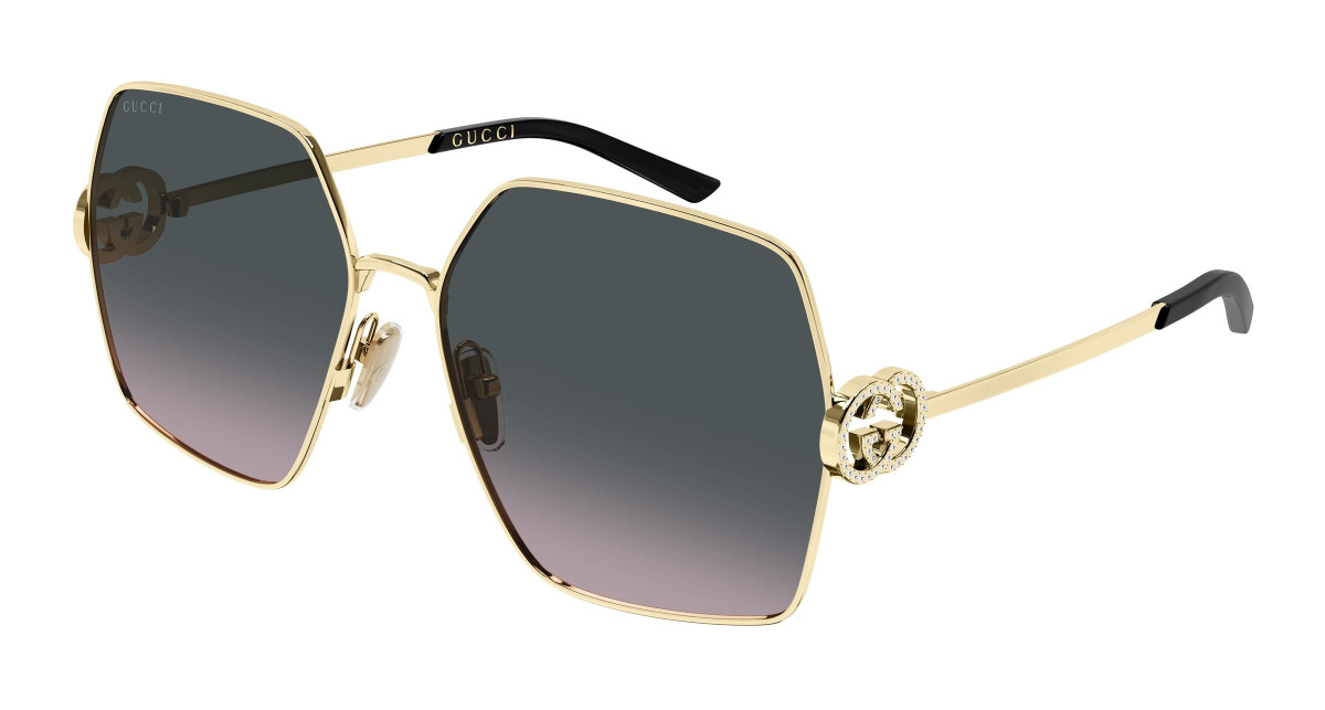 Gucci Sunglasses GG2163S 002 Gold